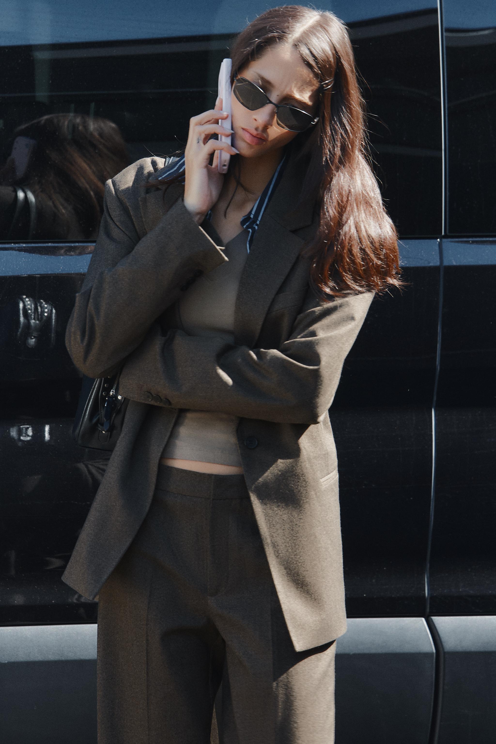 BLAZER DROIT OVERSIZE