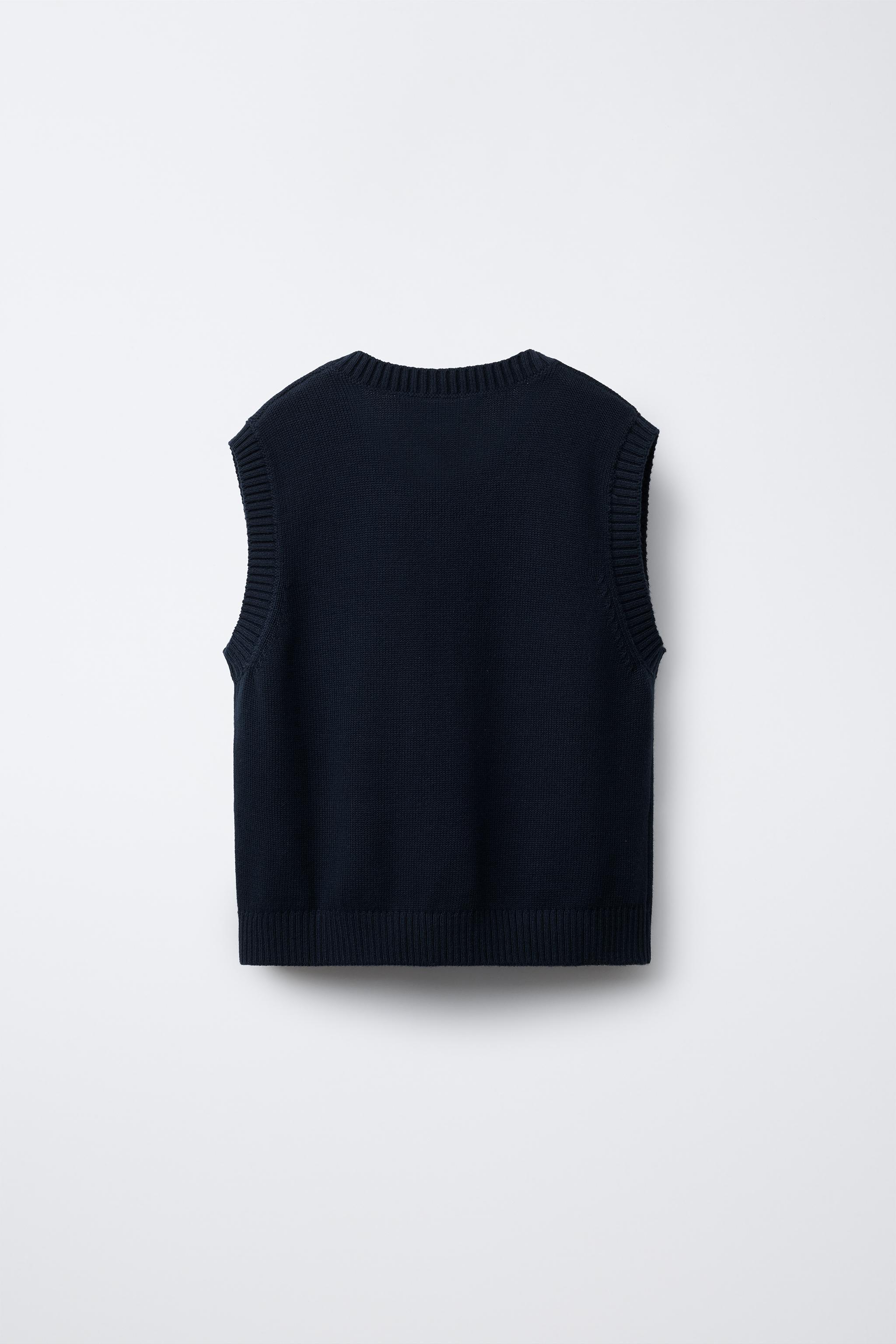 GILET EN MAILLE