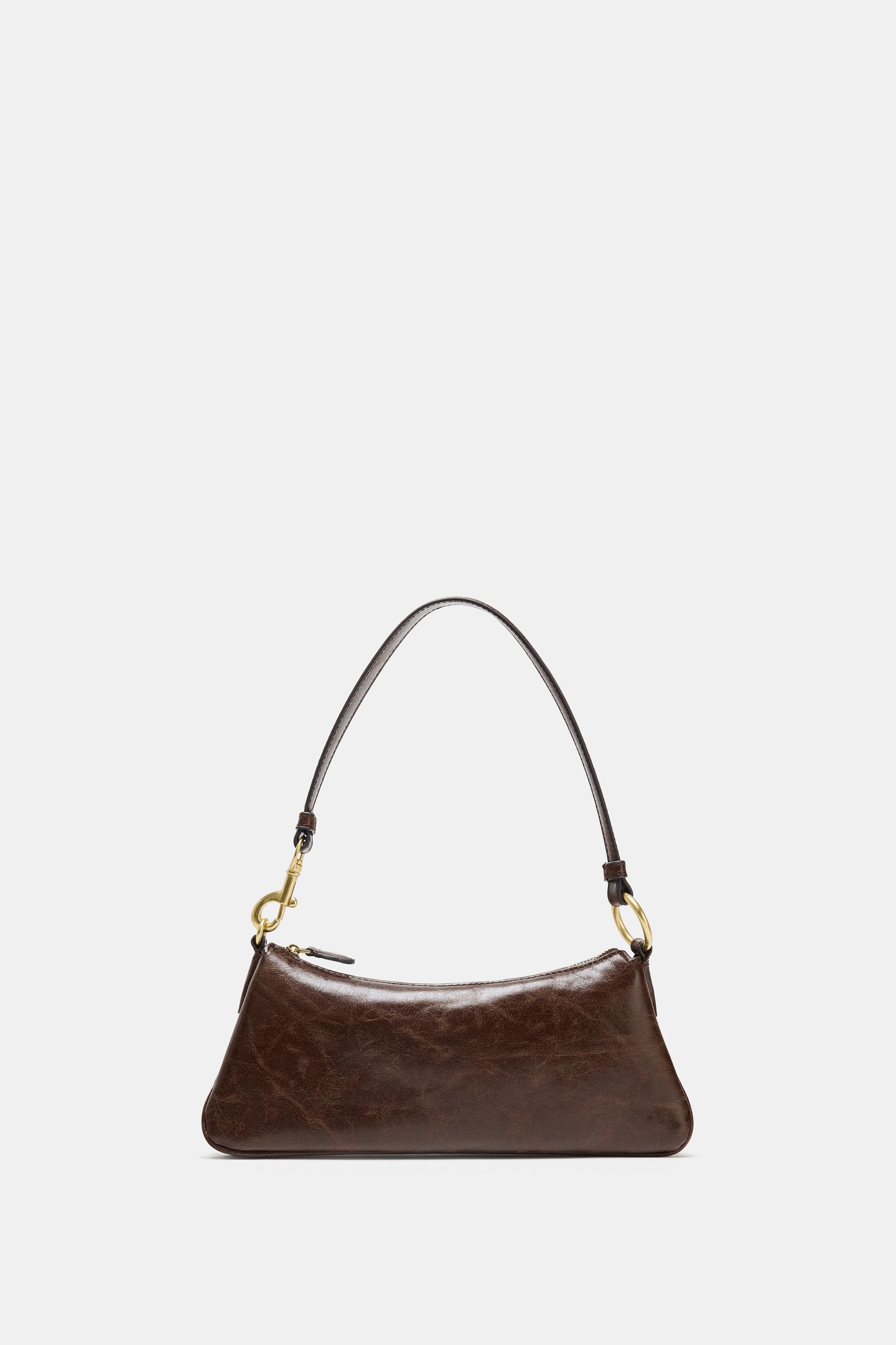 OBLONG SHOULDER BAG - Chocolate | ZARA United States