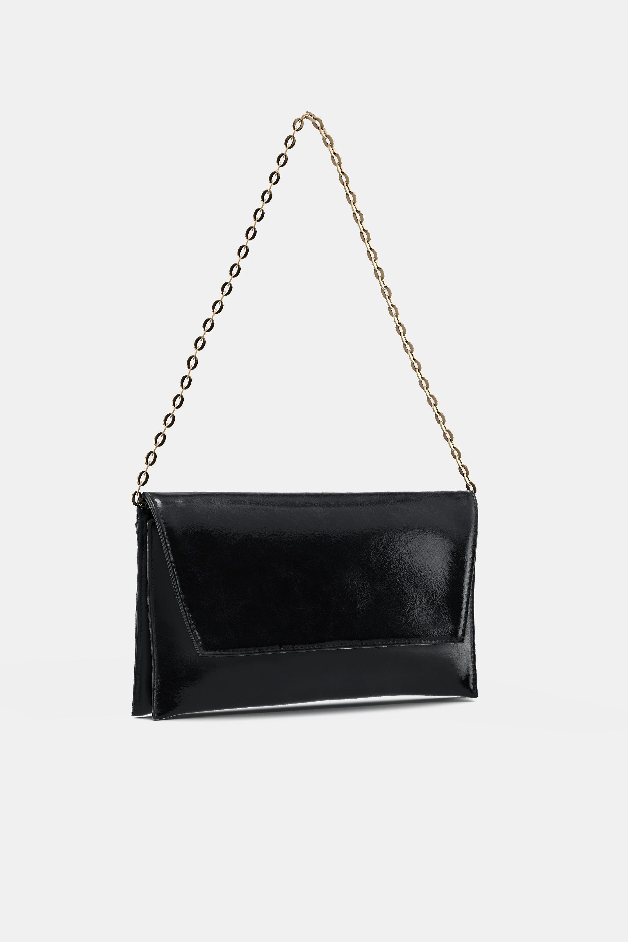 シャイニーミニクロスボディバッグ - ブラック | ZARA Japan / 日本