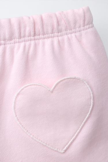 SHORT POCHE CŒUR - Rose de Zara - Image 3