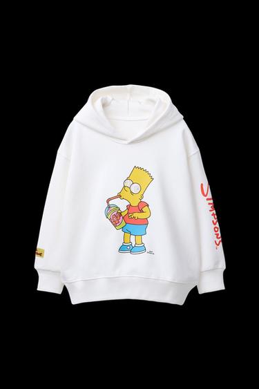 SUDADERA ESTAMPADA THE SIMPSONS ™ MATT GROENING - Blanco de Zara - Imagen 0
