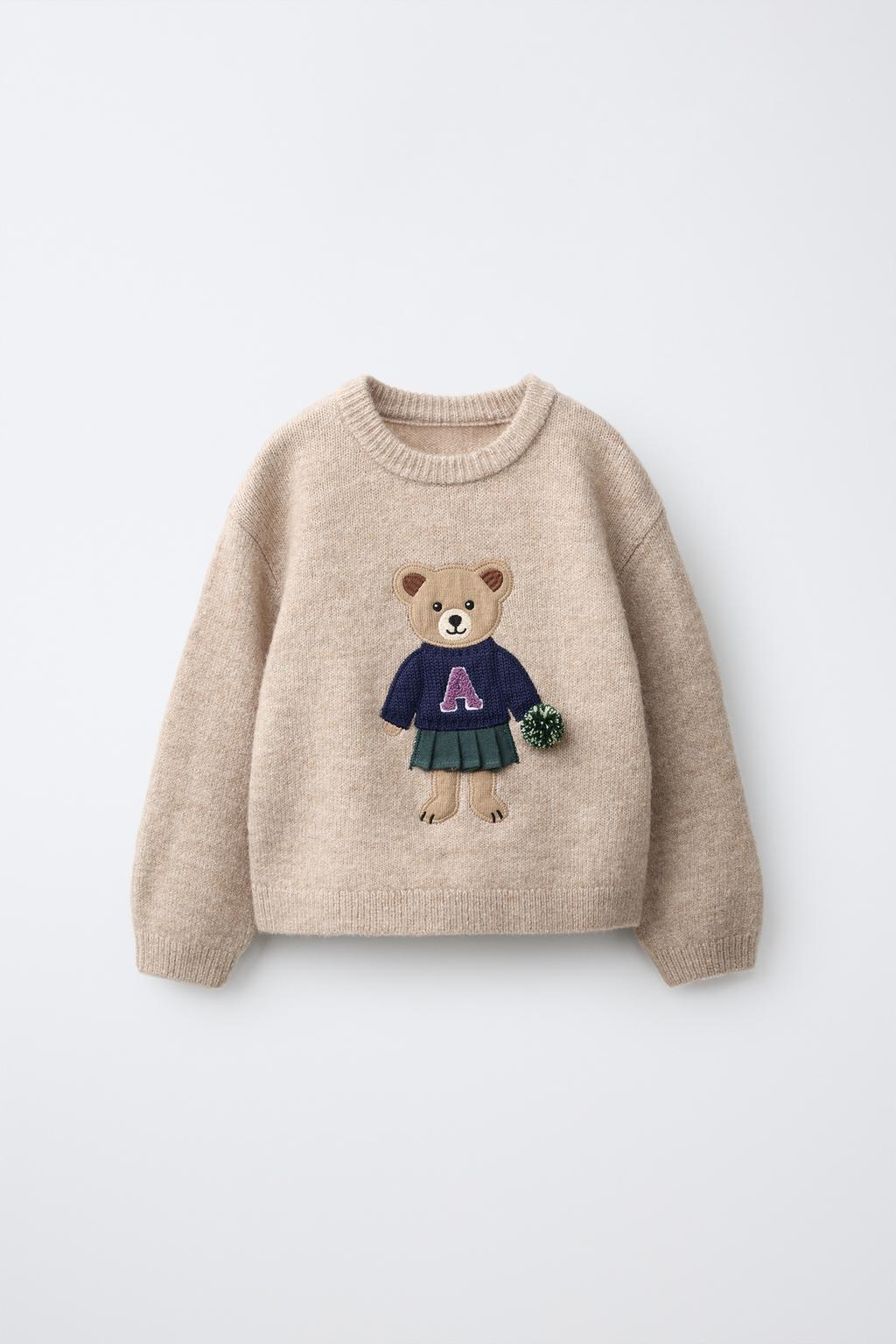 CHEERLEADER BEAR JUMPER