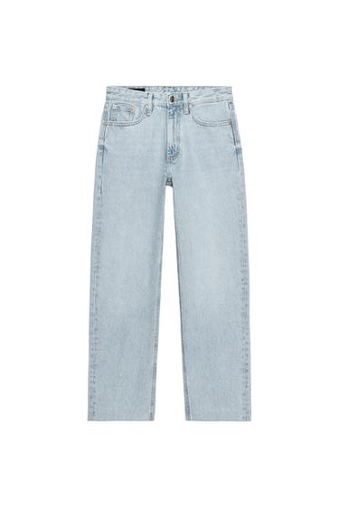 JEANS Z1975 SLIM TIRO ALTO - Azul claro de Zara