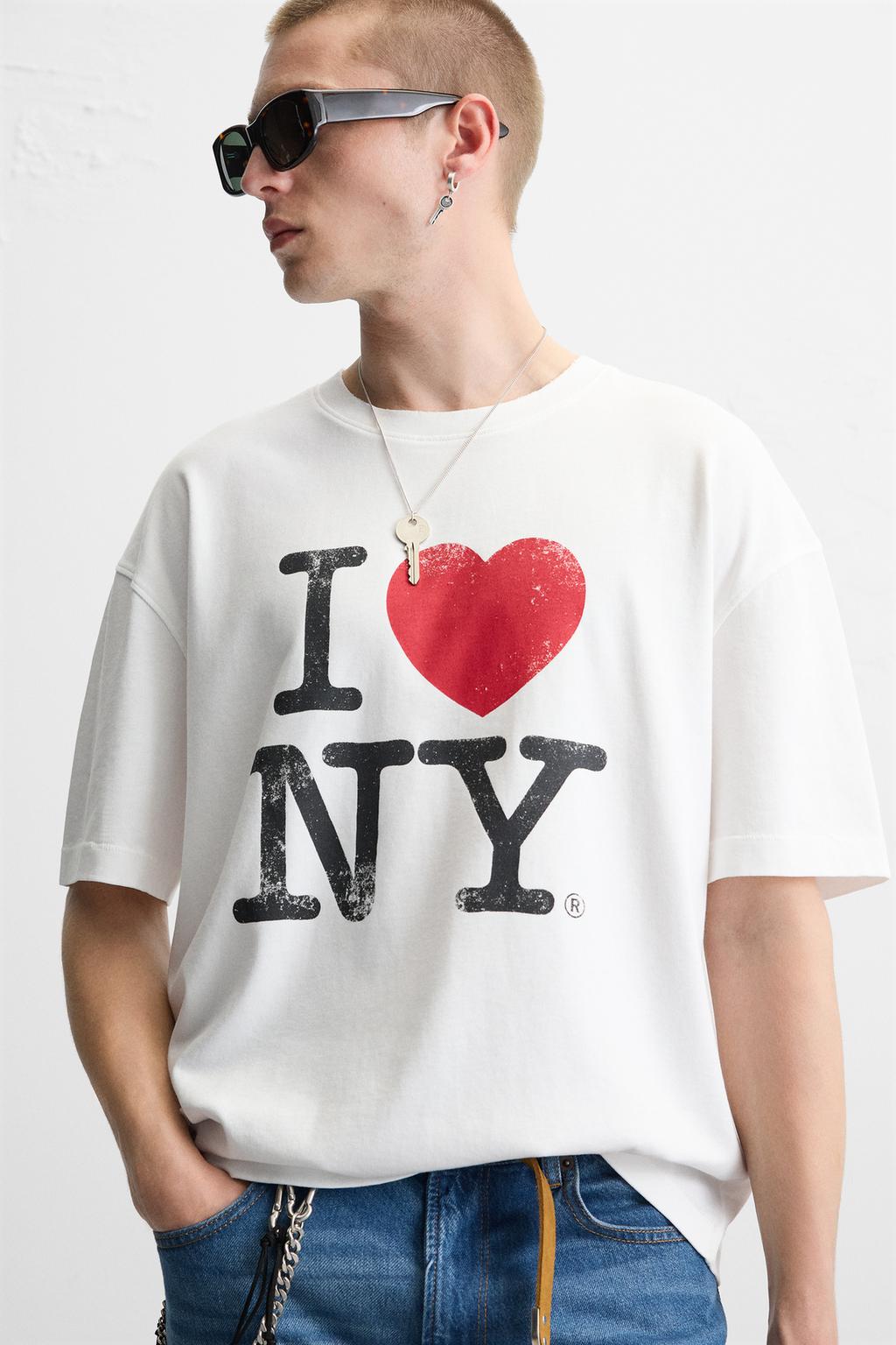 Zara T-SHIRT I LOVE NEW YORK ®