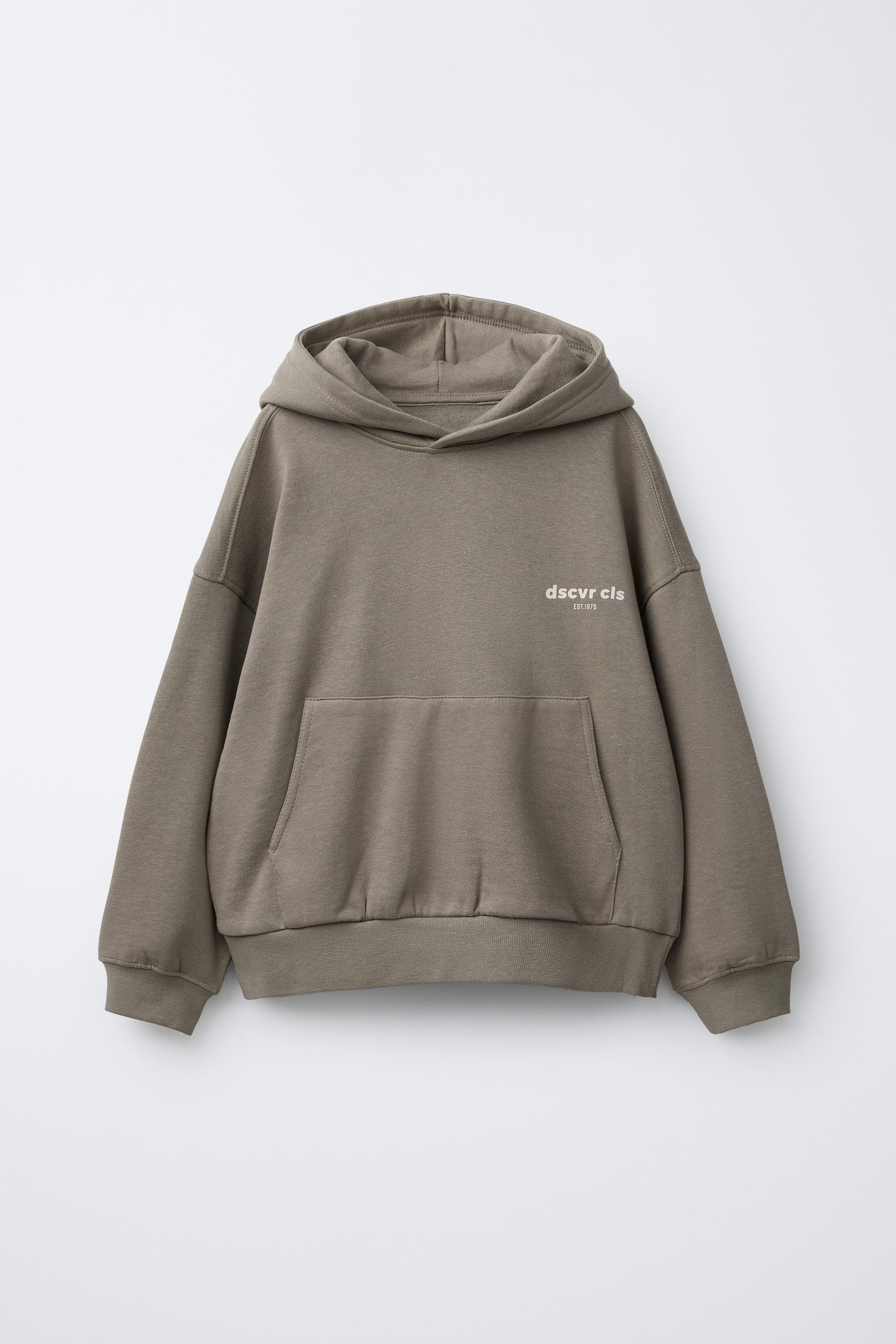 HOODIE AND STRIPED JOGGER PANTS SET - Beige | ZARA United States