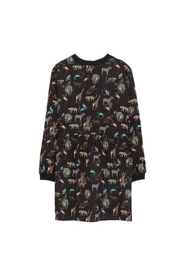 ANIMAL PRINT DRESS