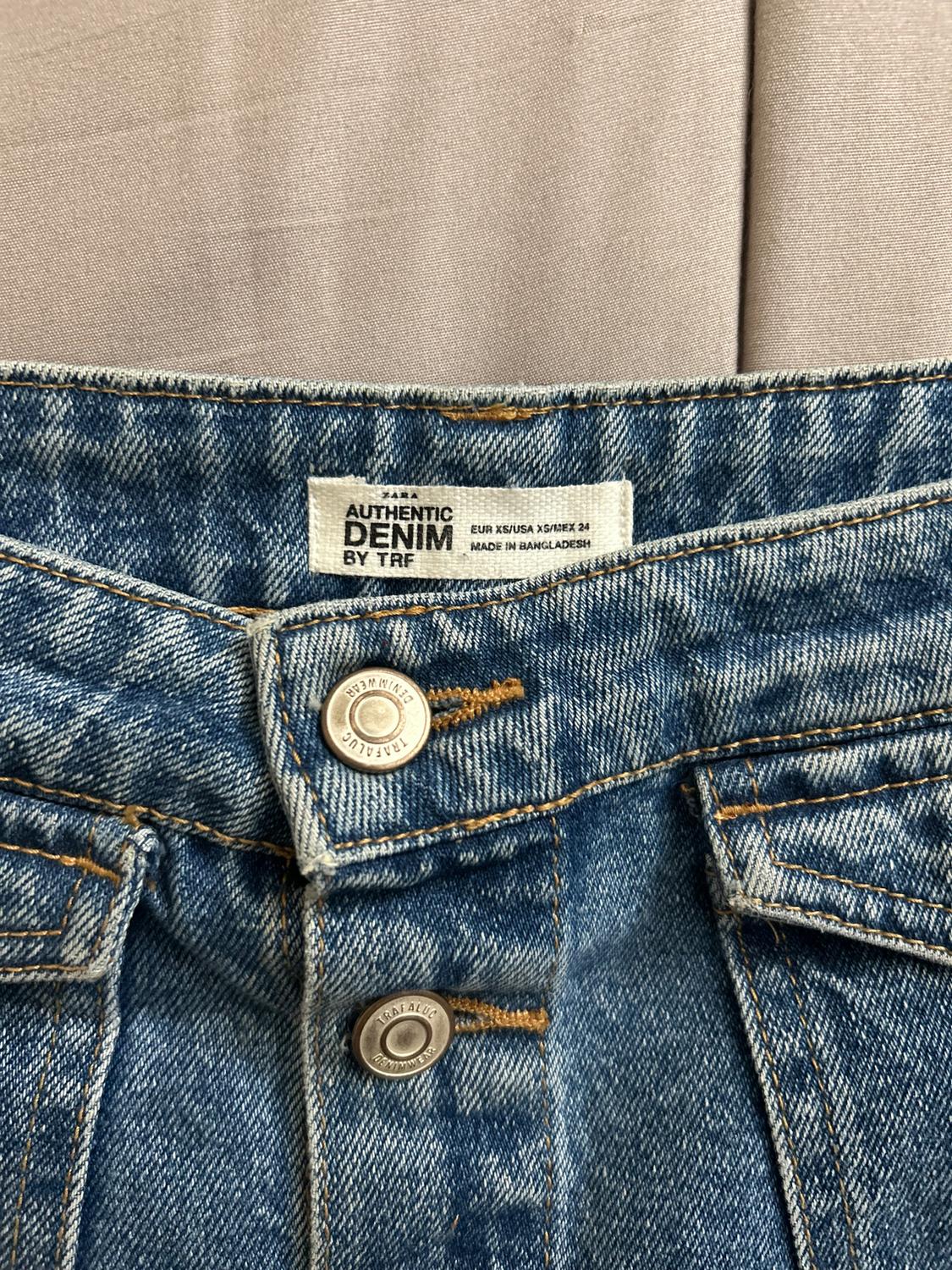 ΜΙΝΙ ΦΟΥΣΤΑ HIGH RISE AUTHENTIC DENIM - Image 3