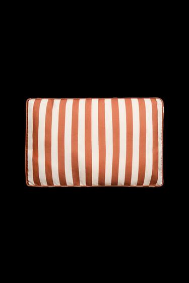 OUTDOOR STRIPED BENCH BACK CUSHION - striped by Zara - Image 0