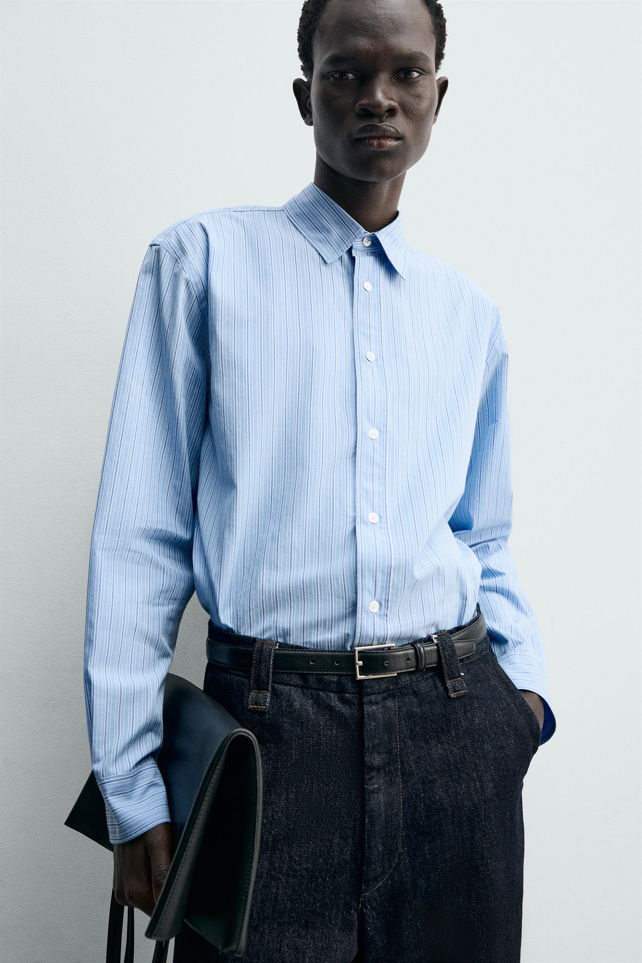 CHEMISE RELAXED FIT À RAYURES