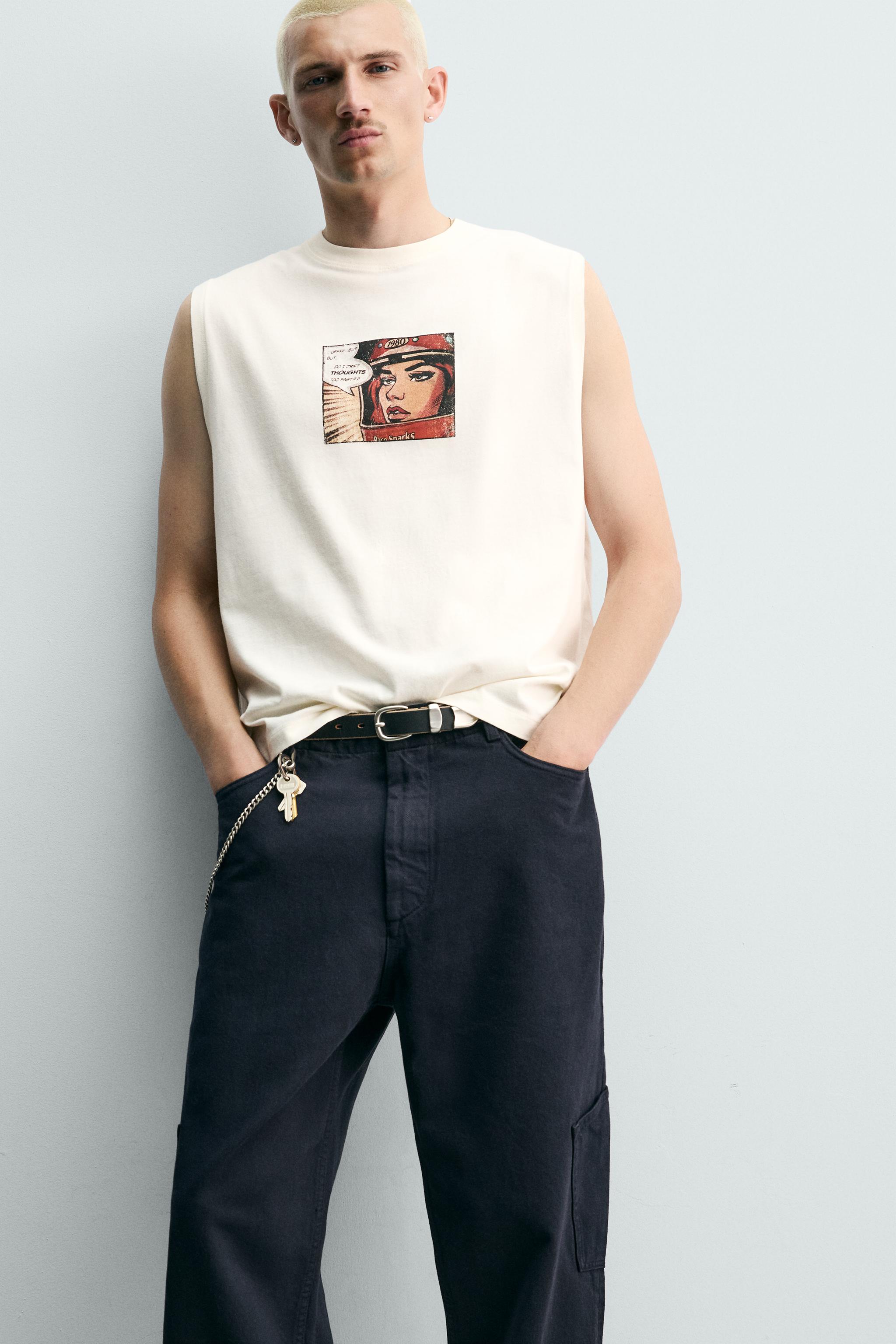 COMIC PRINT TANK TOP
