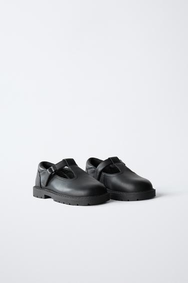 ZAPATO PIEL - Negro de Zara