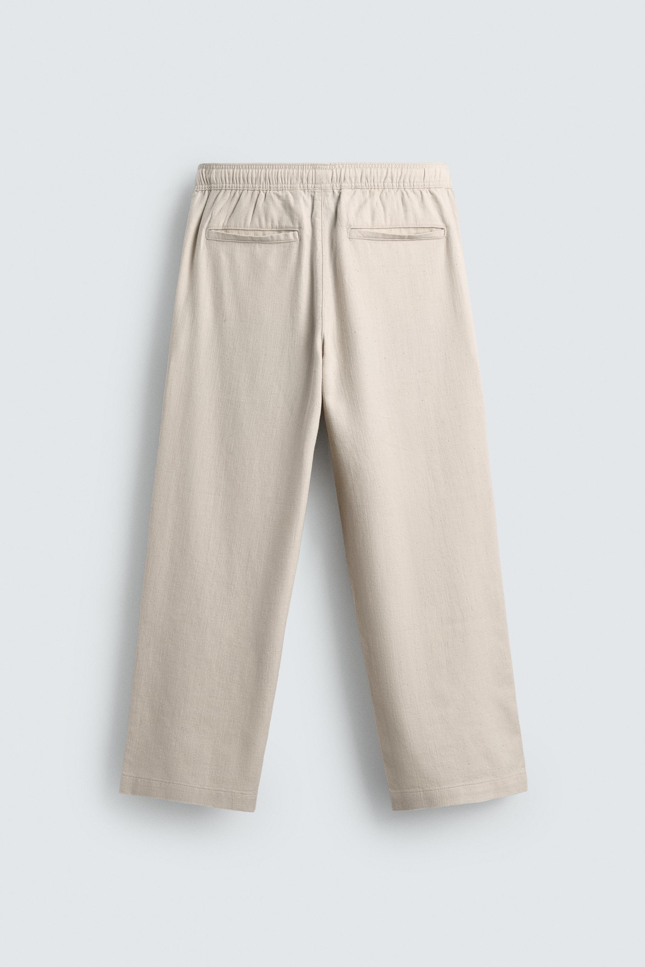PANTALON COUPE DÉCONTRACTÉE STRUCTURÉ