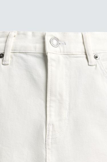JEAN SLIM BASIQUE - Blanc cassé de Zara - Image 9