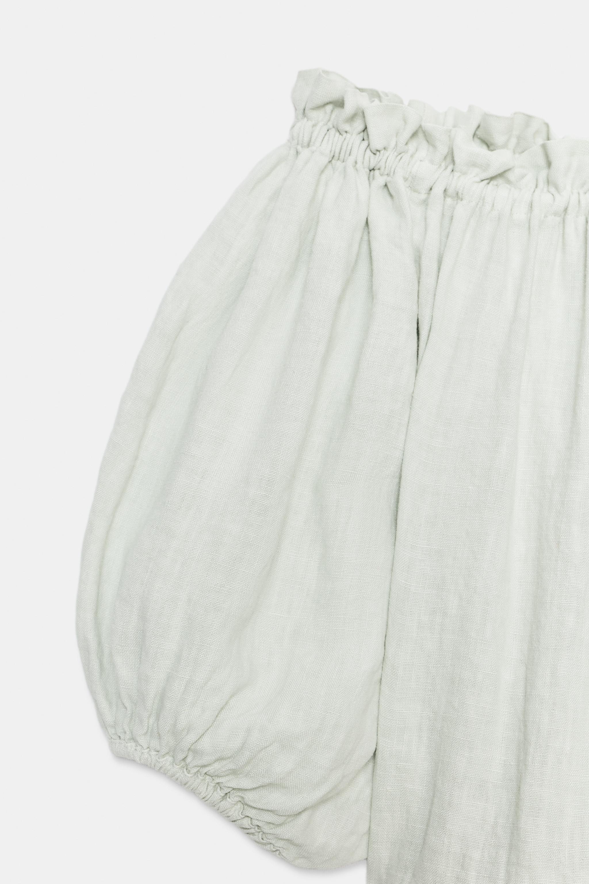 ZW COLLECTION 100% LINEN MIDI DRESS