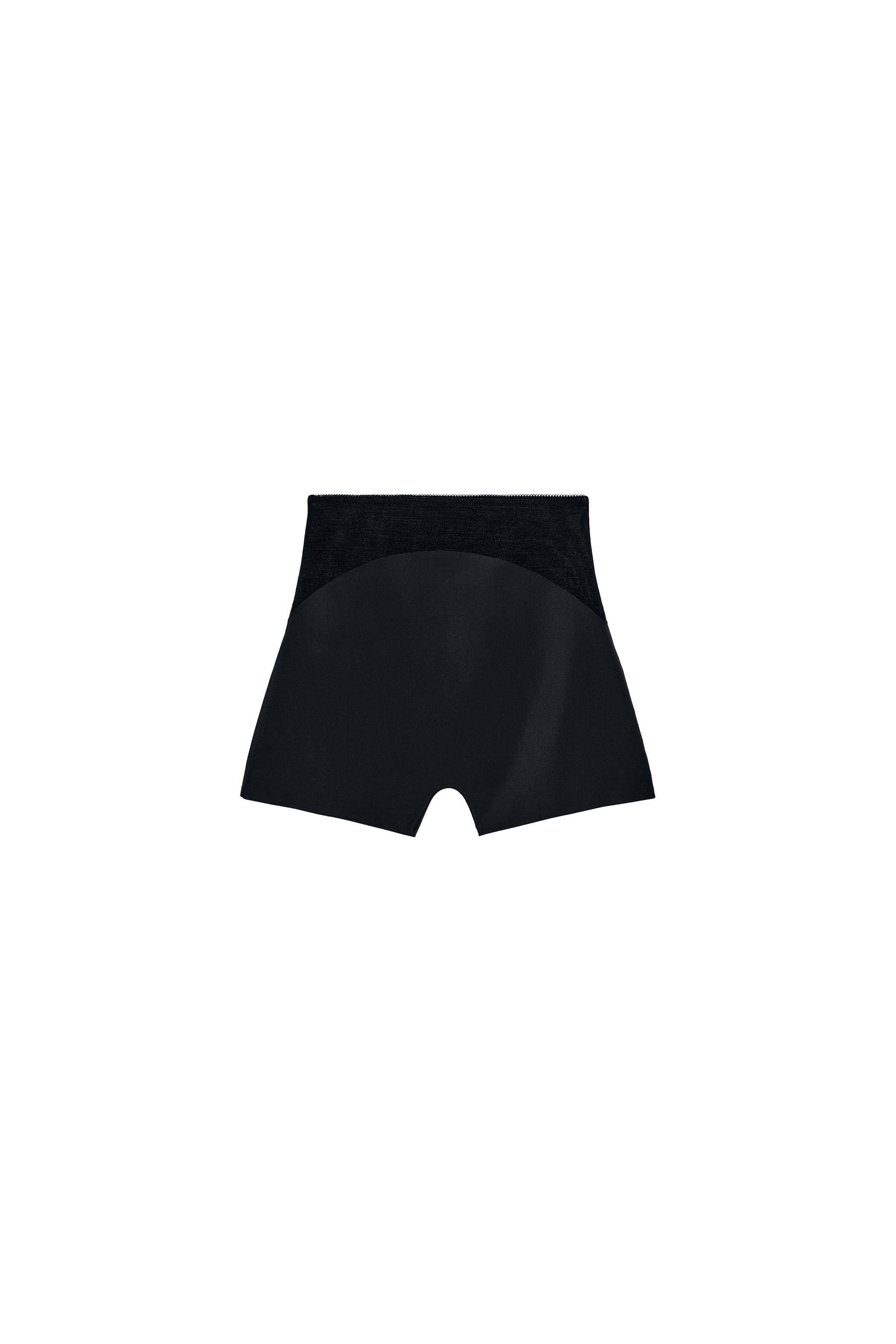 zarathustra0112 NYLON BLEND SHORTS - Black | ZARA United States
