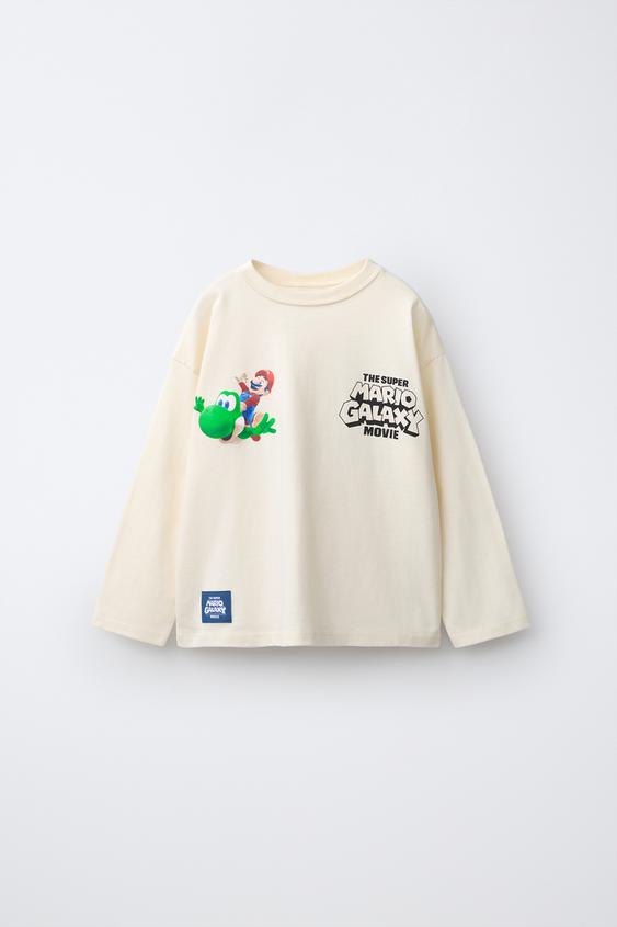 MARIO BROS.™ © NINTENDO PRINT T-SHIRT - Ecru by Zara - Image 0