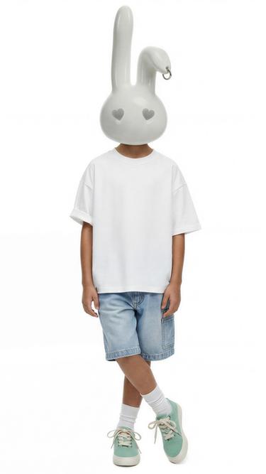 T-SHIRT UNI - Blanc de Zara