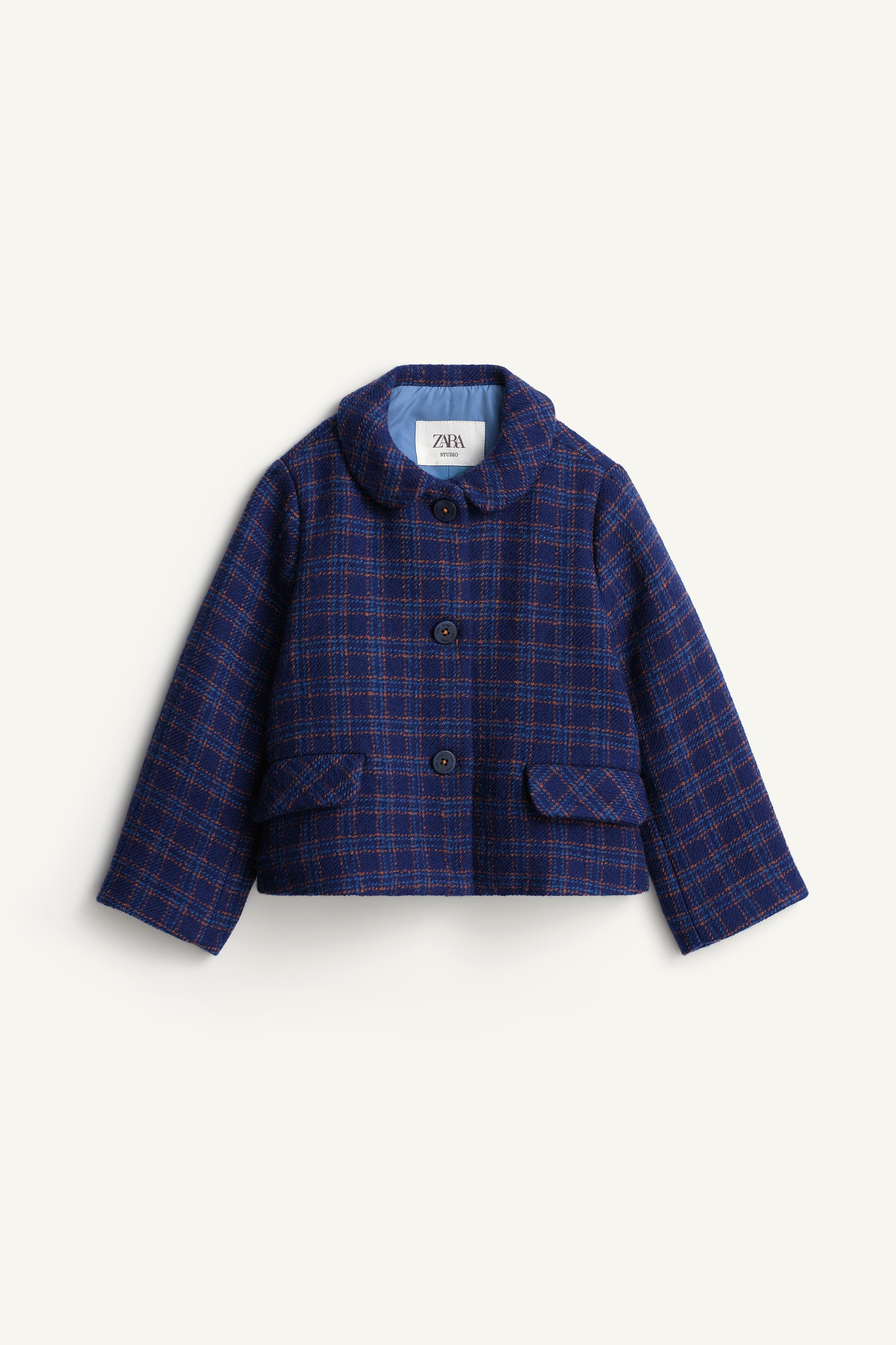 LIMITED EDITION WOOL PLAID COAT