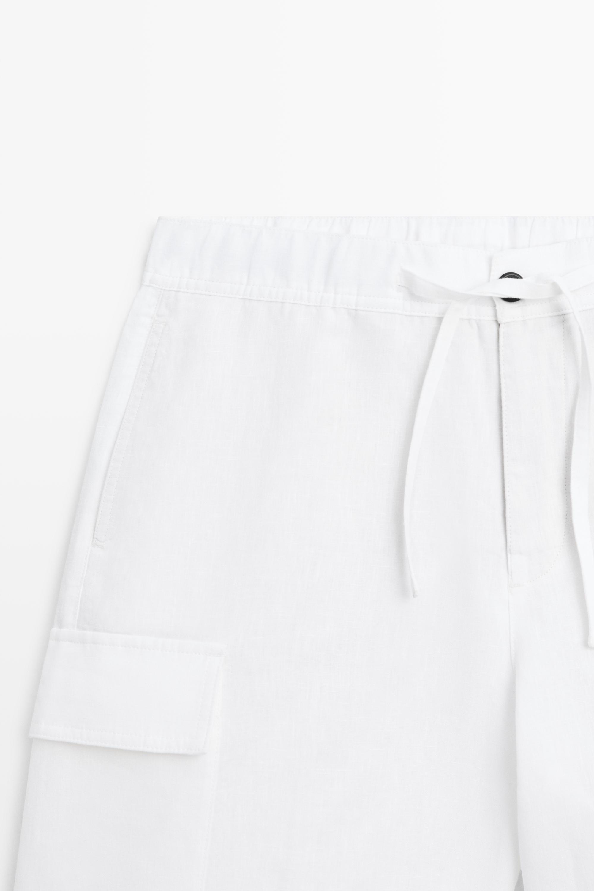 Bermuda cargo 100 % lin