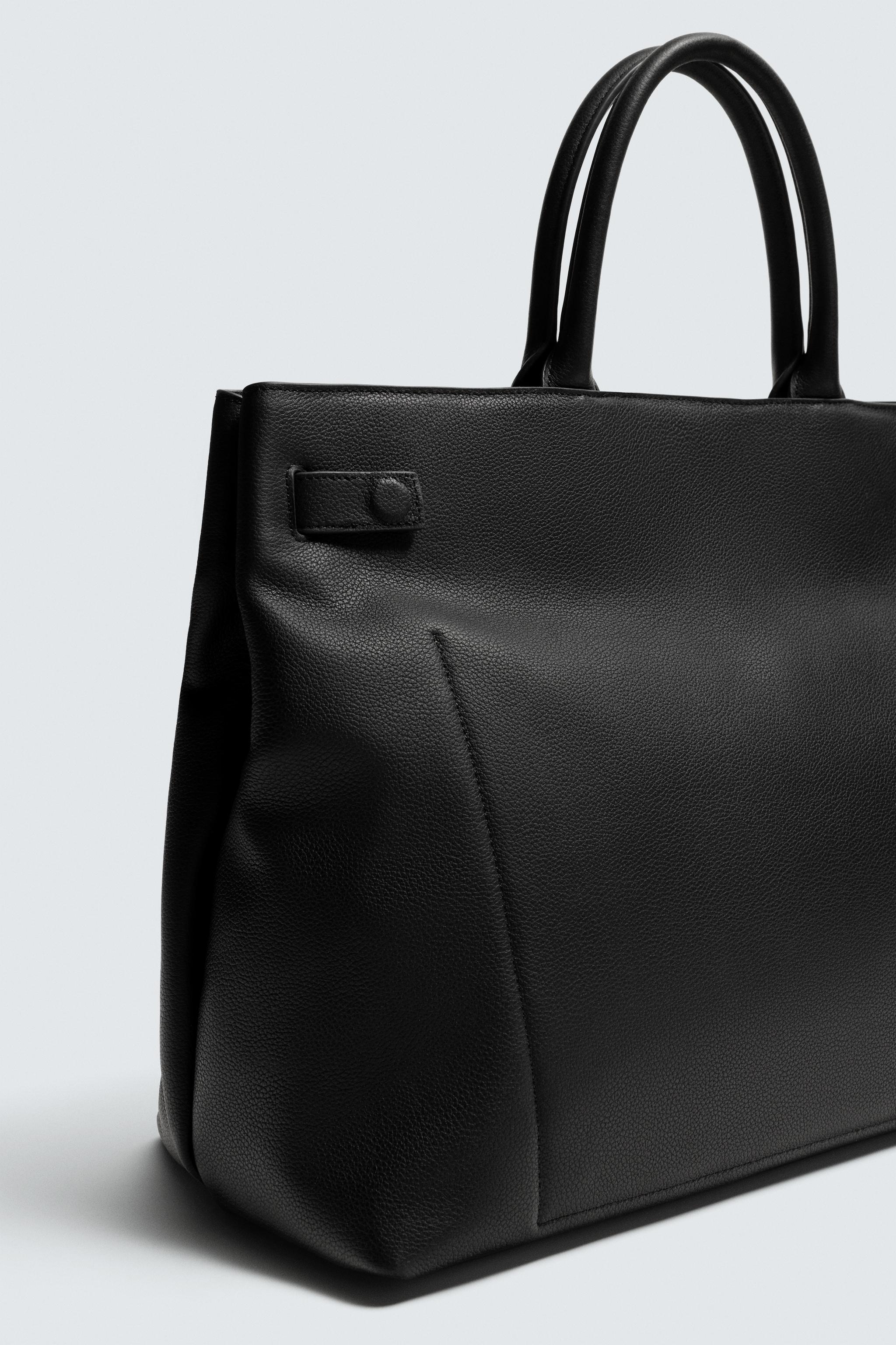 SAC À MAIN EN CUIR AVEC CEINTURE