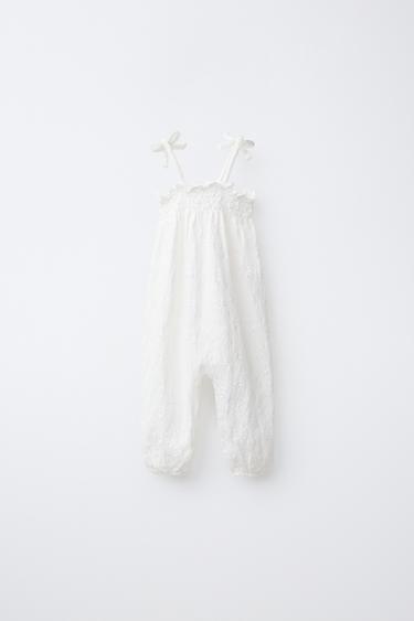 SALOPETTE BRODERIES ASSOCIÉES - Blanc de Zara - Image 1