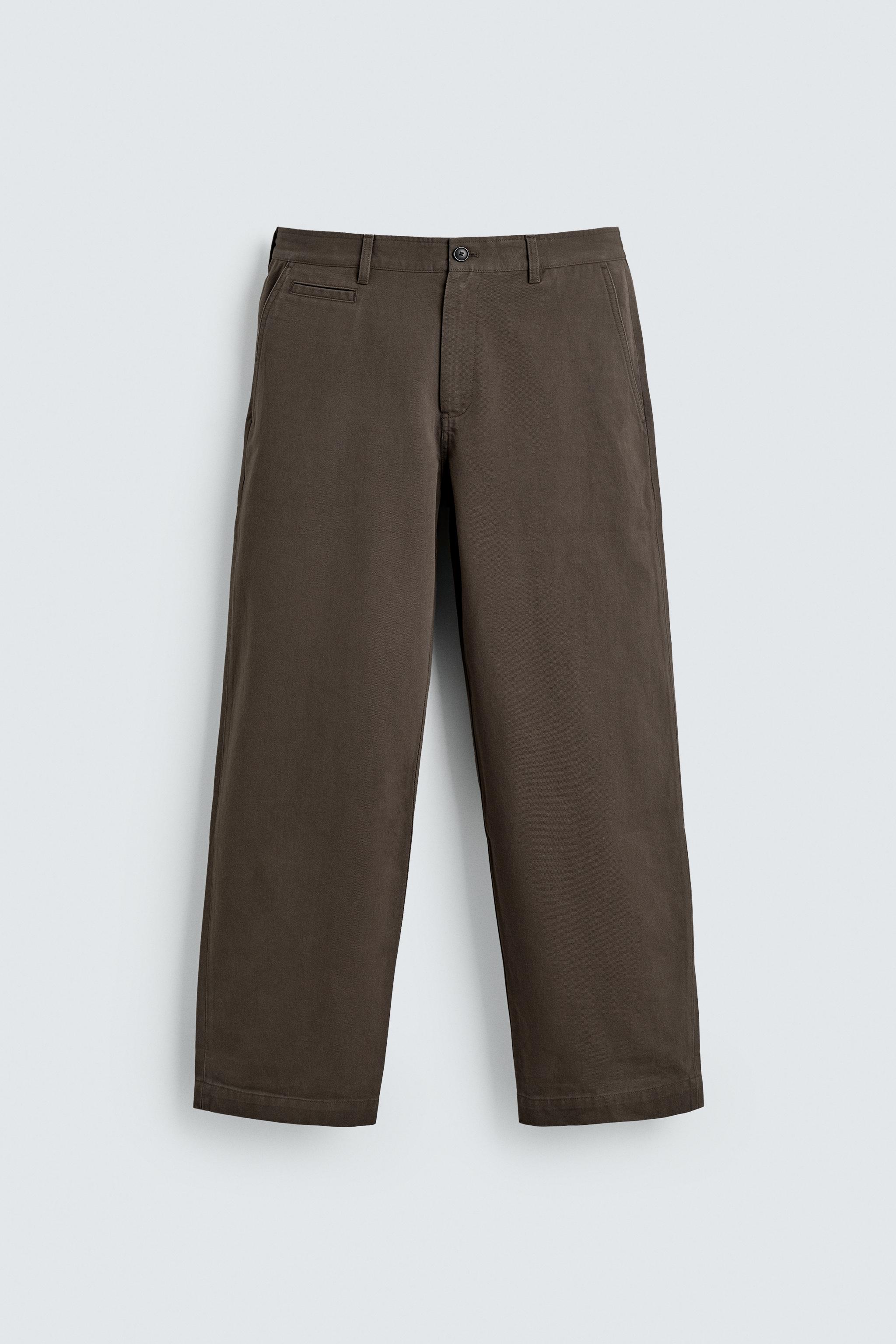 STRAIGHT FIT CHINO PANTS