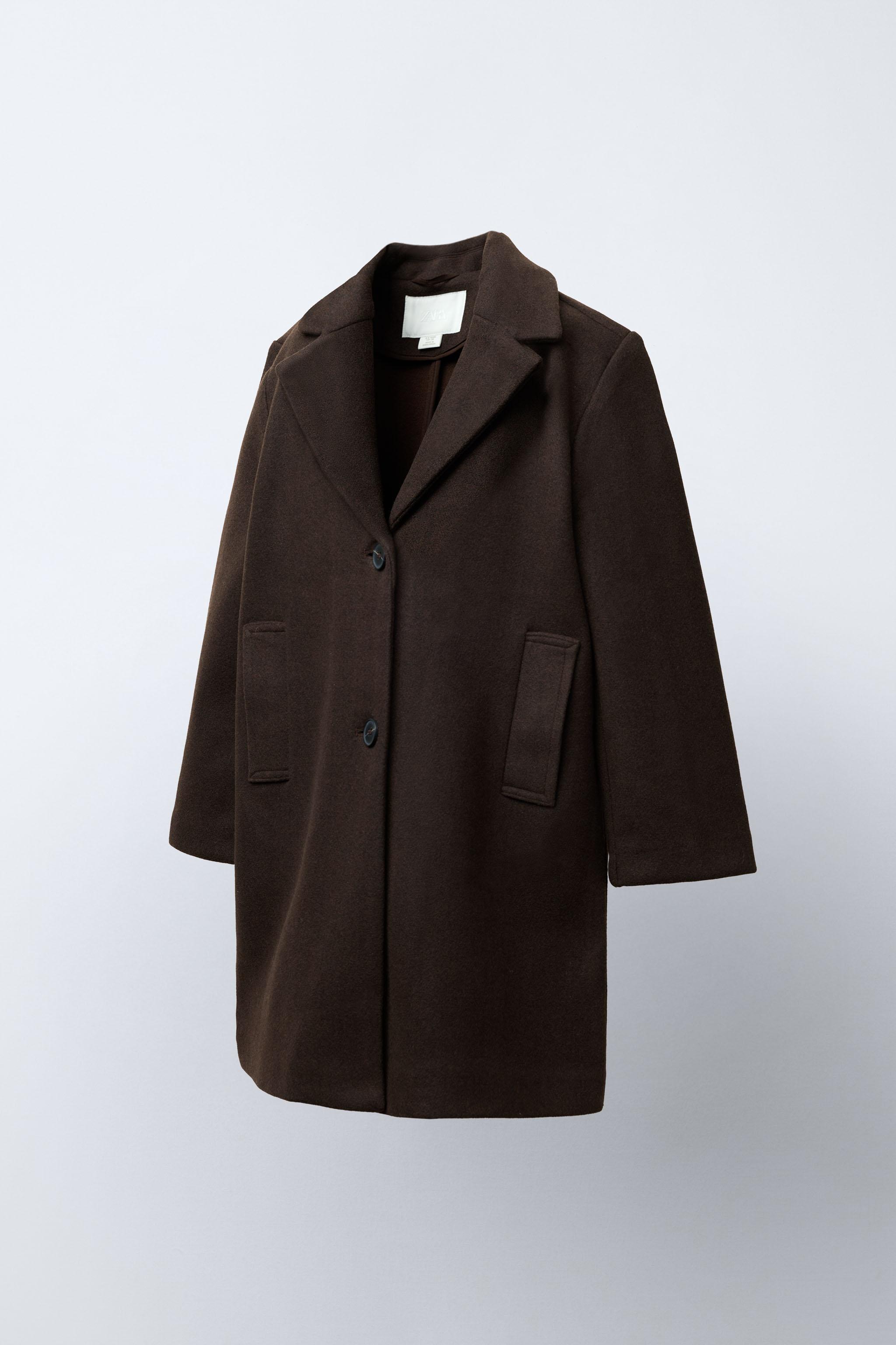 ロングコート - ライトベージュ | ZARA Japan / 日本