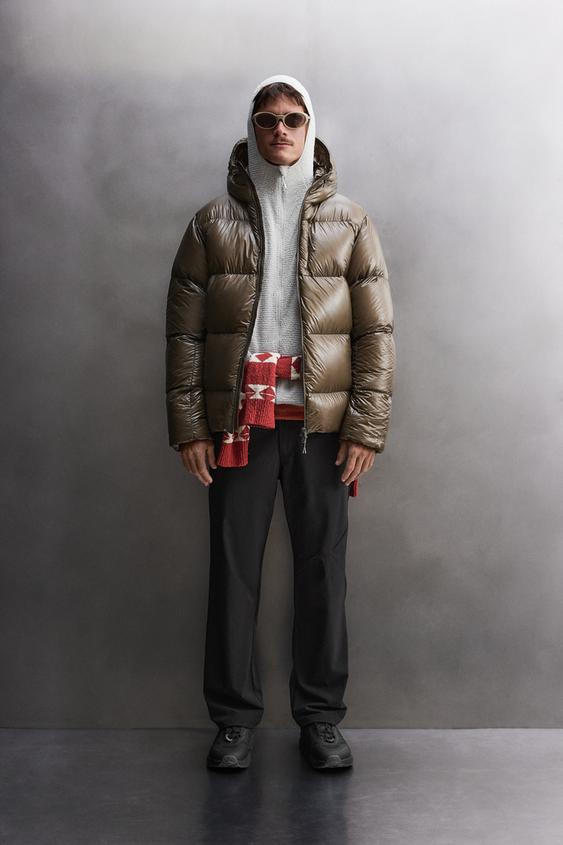 TECHNICAL 90% DOWN - 10% FEATHER JACKET - Light brown by Zara - Image 0