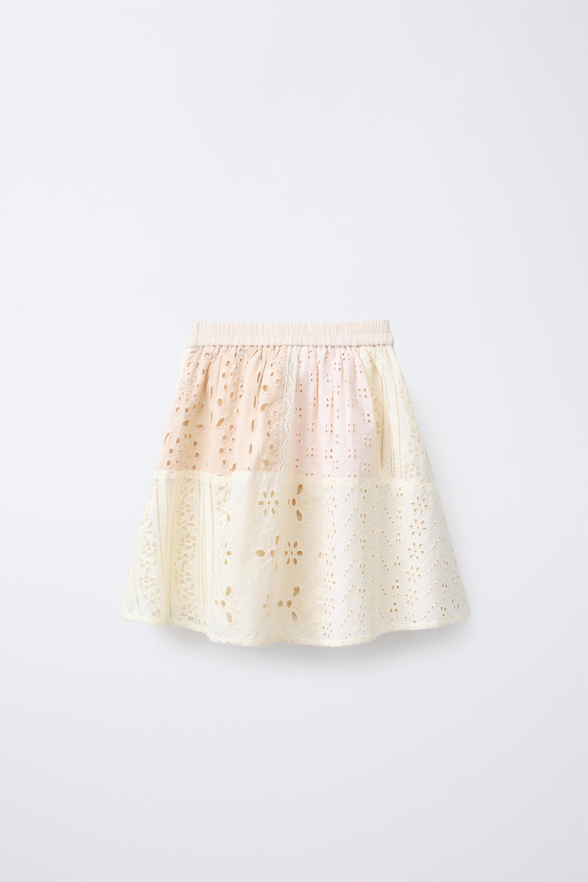 JUPE PATCHWORK BRODERIE SUISSE