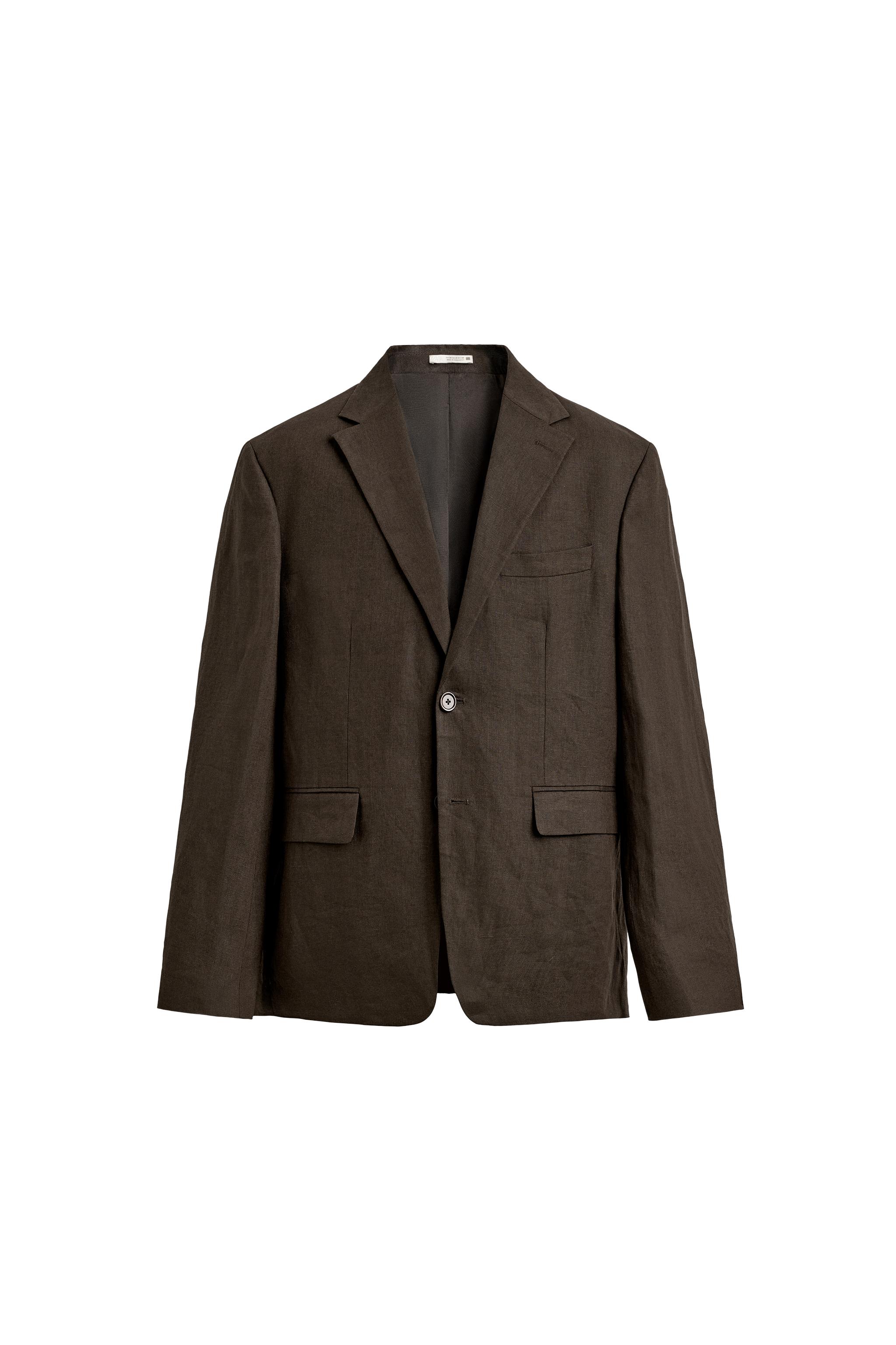 100% LINEN SUIT JACKET