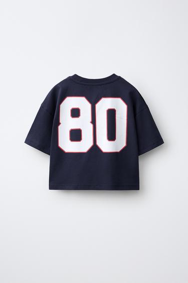 VARSITY GRAPHIC T-SHIRT — Navy blue 2