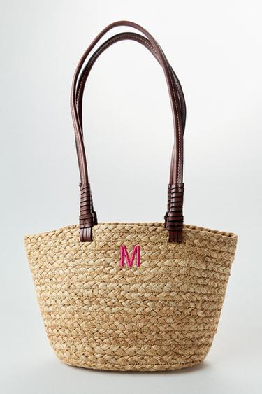 MALA NAKUPOVALNA TORBA IZ JUTE - Svetlo bež od Zare