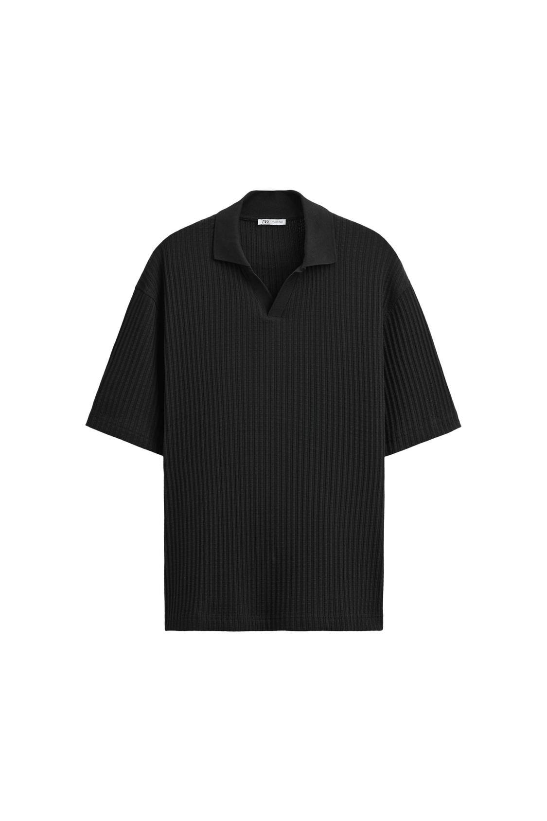 VERTICAL JACQUARD POLO SHIRT - Image 4