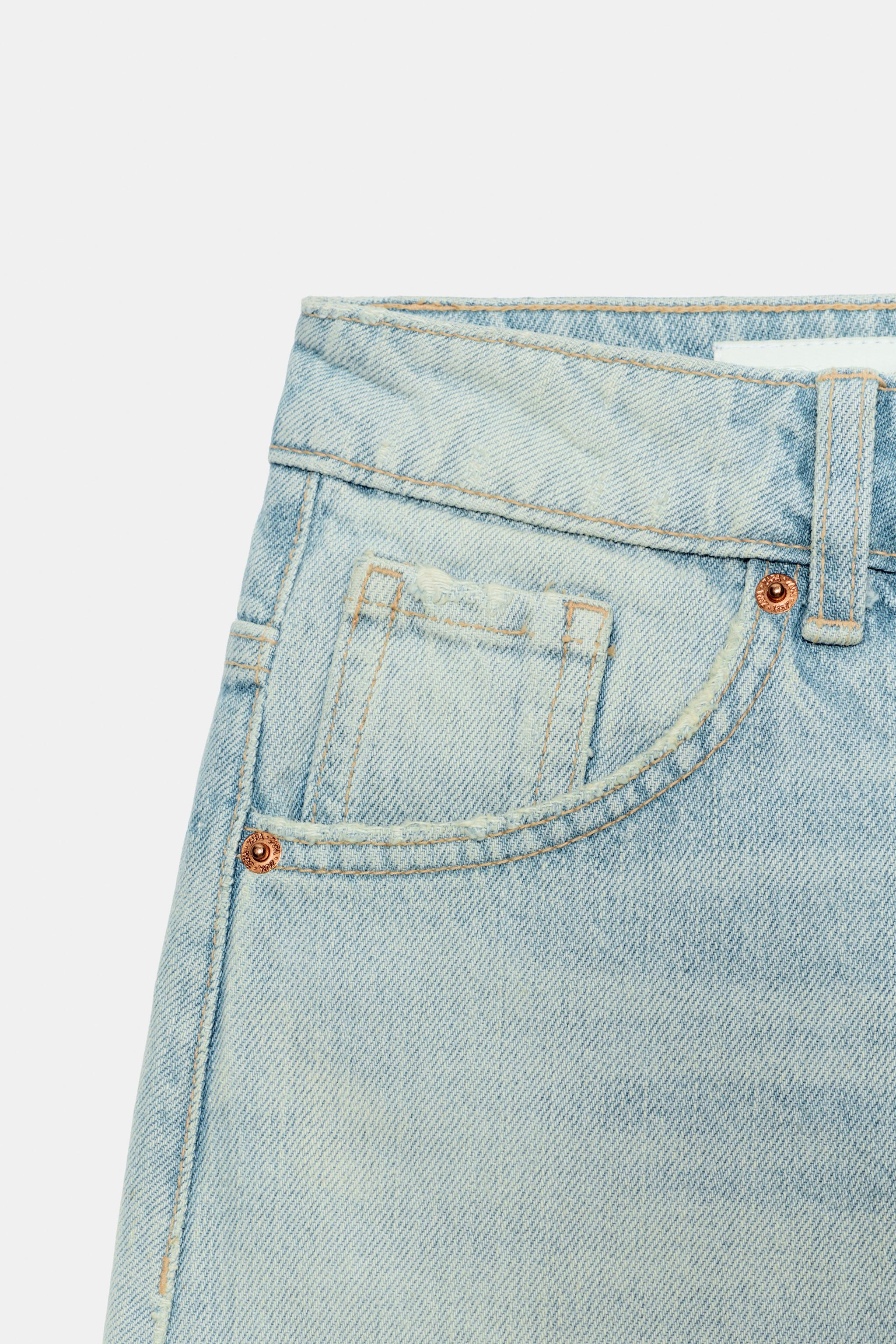 SHORT BAGGY EN DENIM TRF TAILLE MI-HAUTE