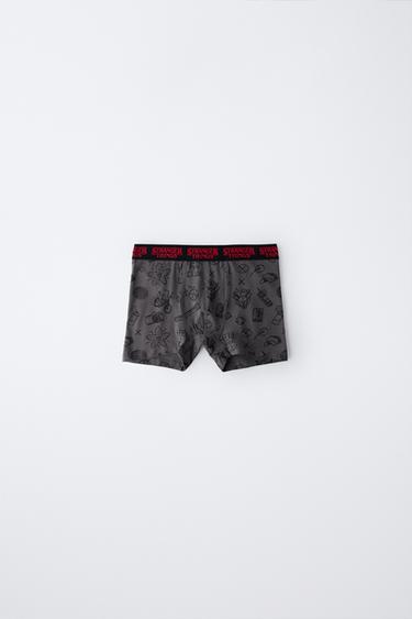 AGES 6-14 / 2-PACK OF STRANGER THINGS ™/ © NETFLIX BOXERS - Anthracite grey by Zara - Image 2
