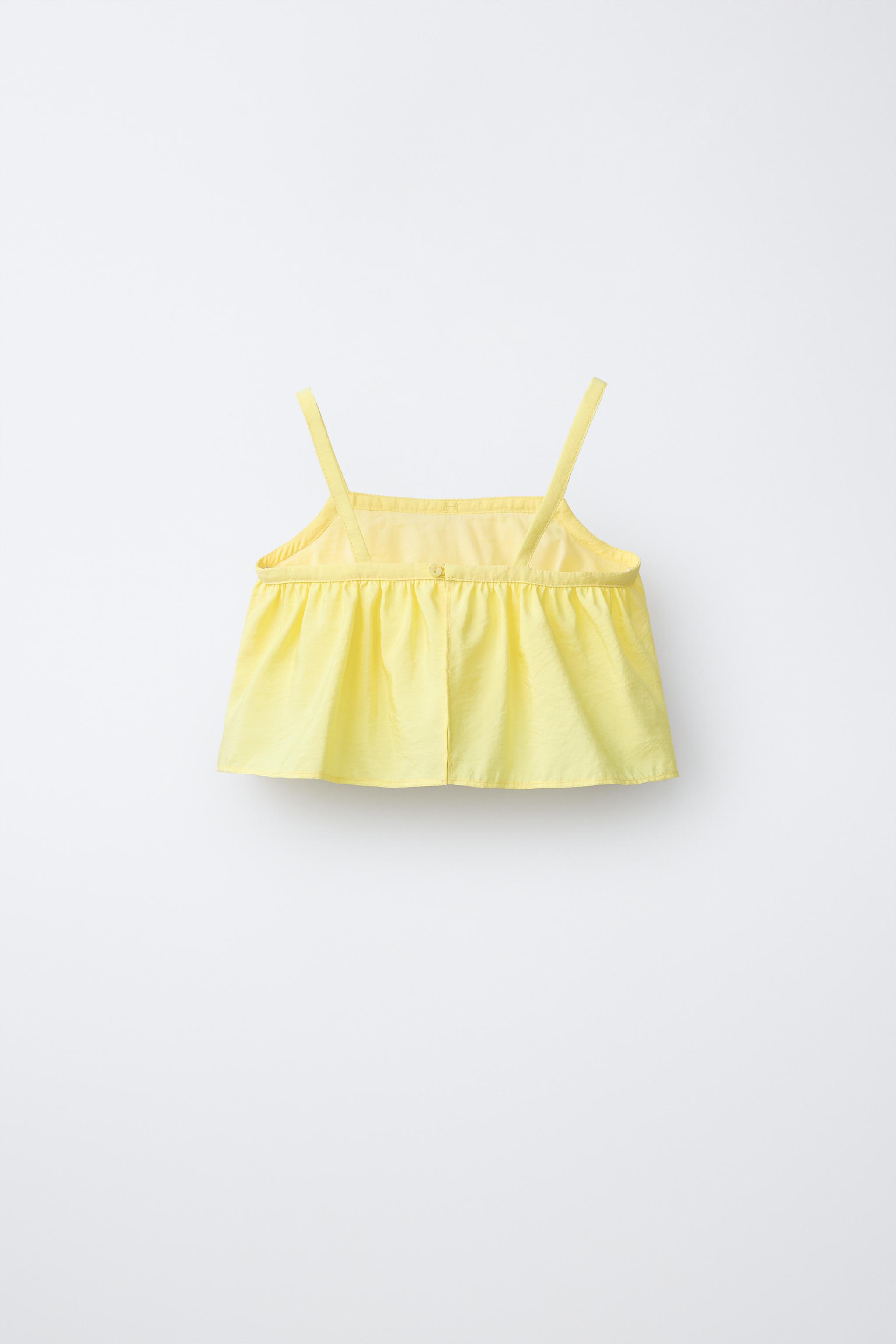 TAFFETA CROPPED TOP