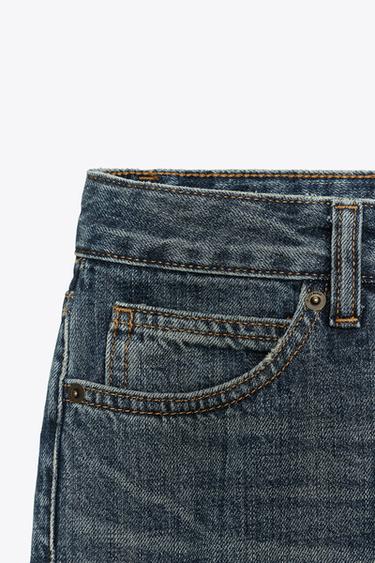 ZW COLLECTION LOW-RISE BOOTCUT JEANS - Blue by Zara - Image 7