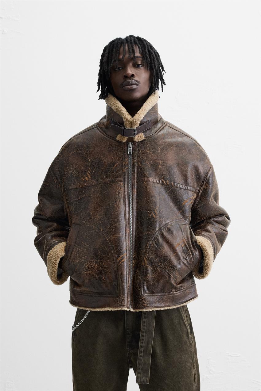 ZARA レザージャケット
