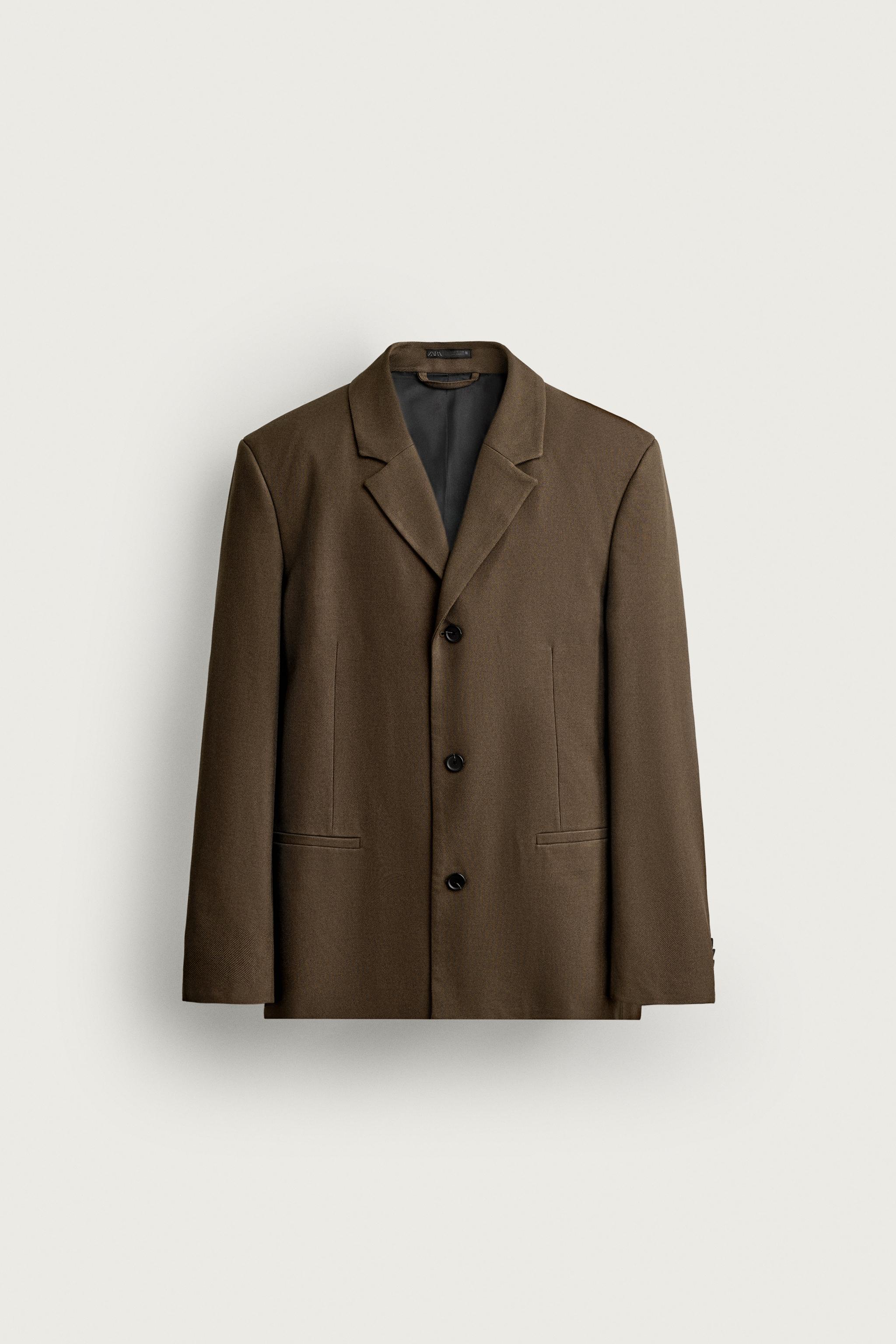 RELAXED FIT SUIT BLAZER
