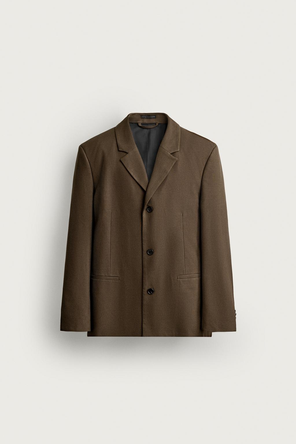RELAXED FIT SUIT BLAZER