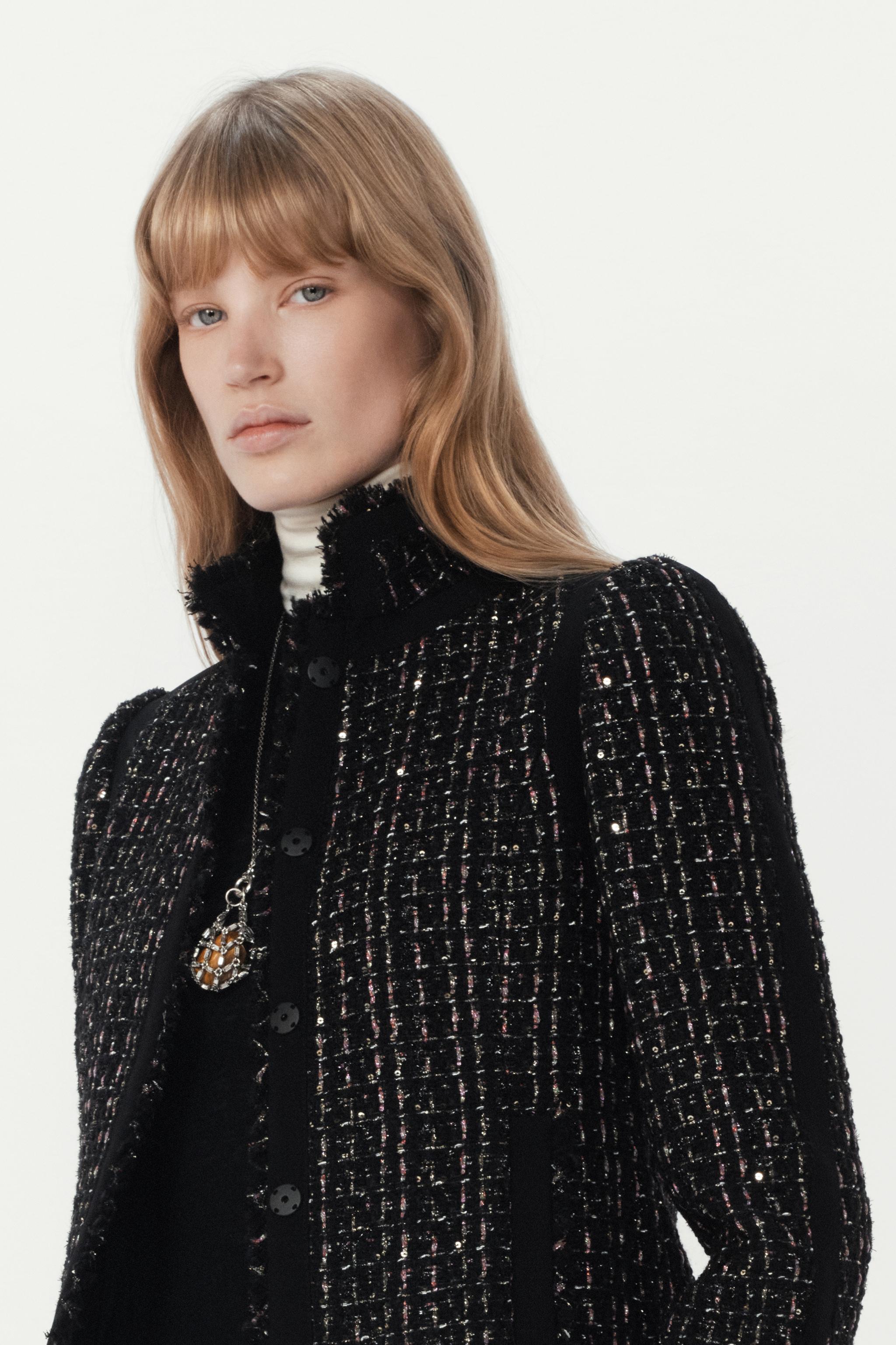 ウール混ジャケット - THE ITEM ZARA WOMAN - ブラック | ZARA Japan