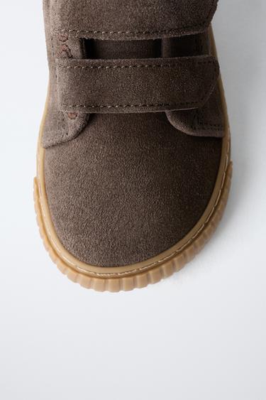 TENNIS OU BASKET BAREFOOT DAIM - Marron de Zara - Image 4
