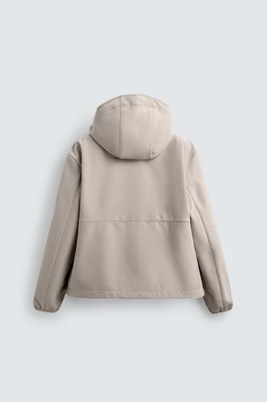 TECHNICAL FLEECE MIX JACKET - Grey / Tan by Zara - Image 6