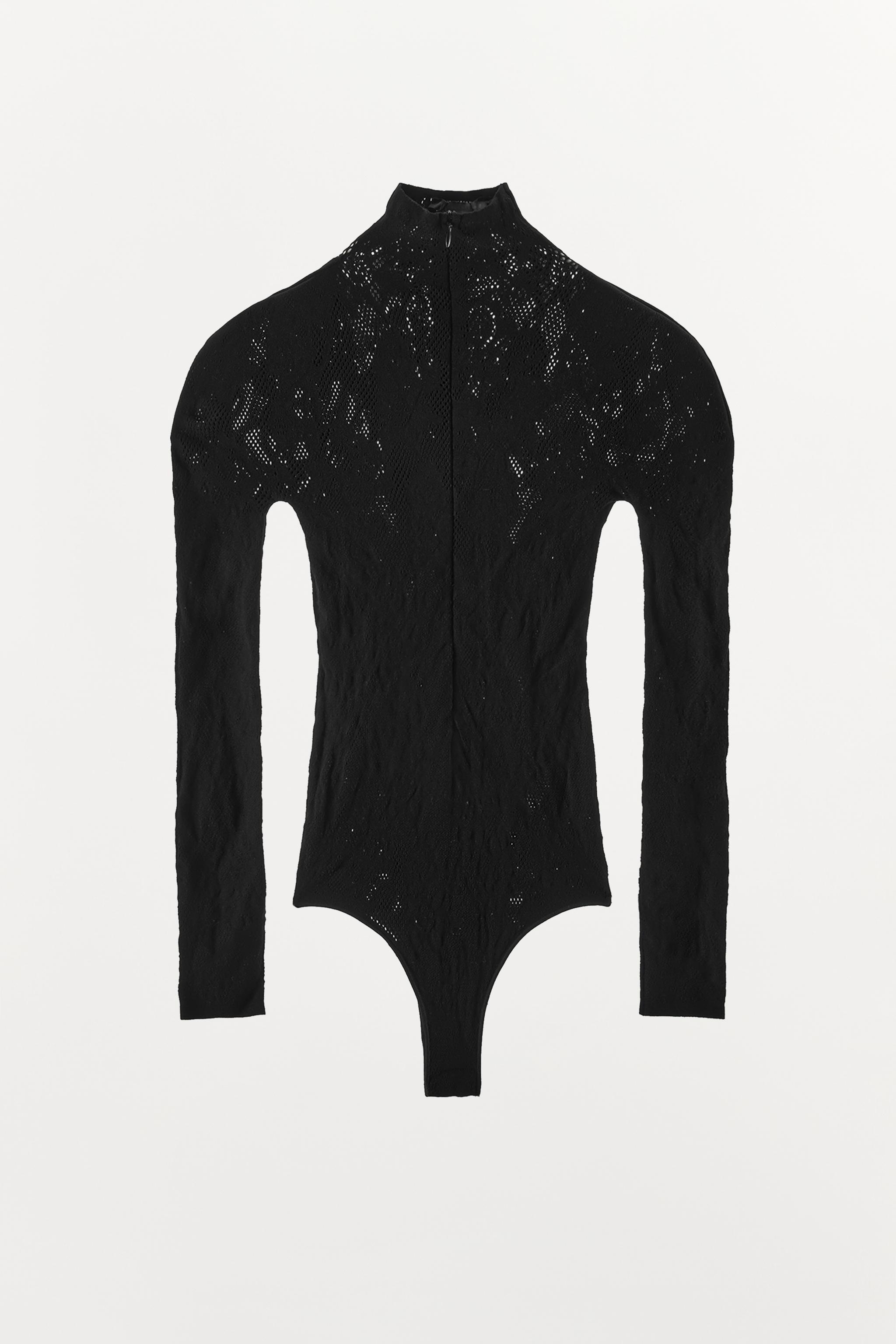 Zara Dikişsiz Dantelli Body görsel 6