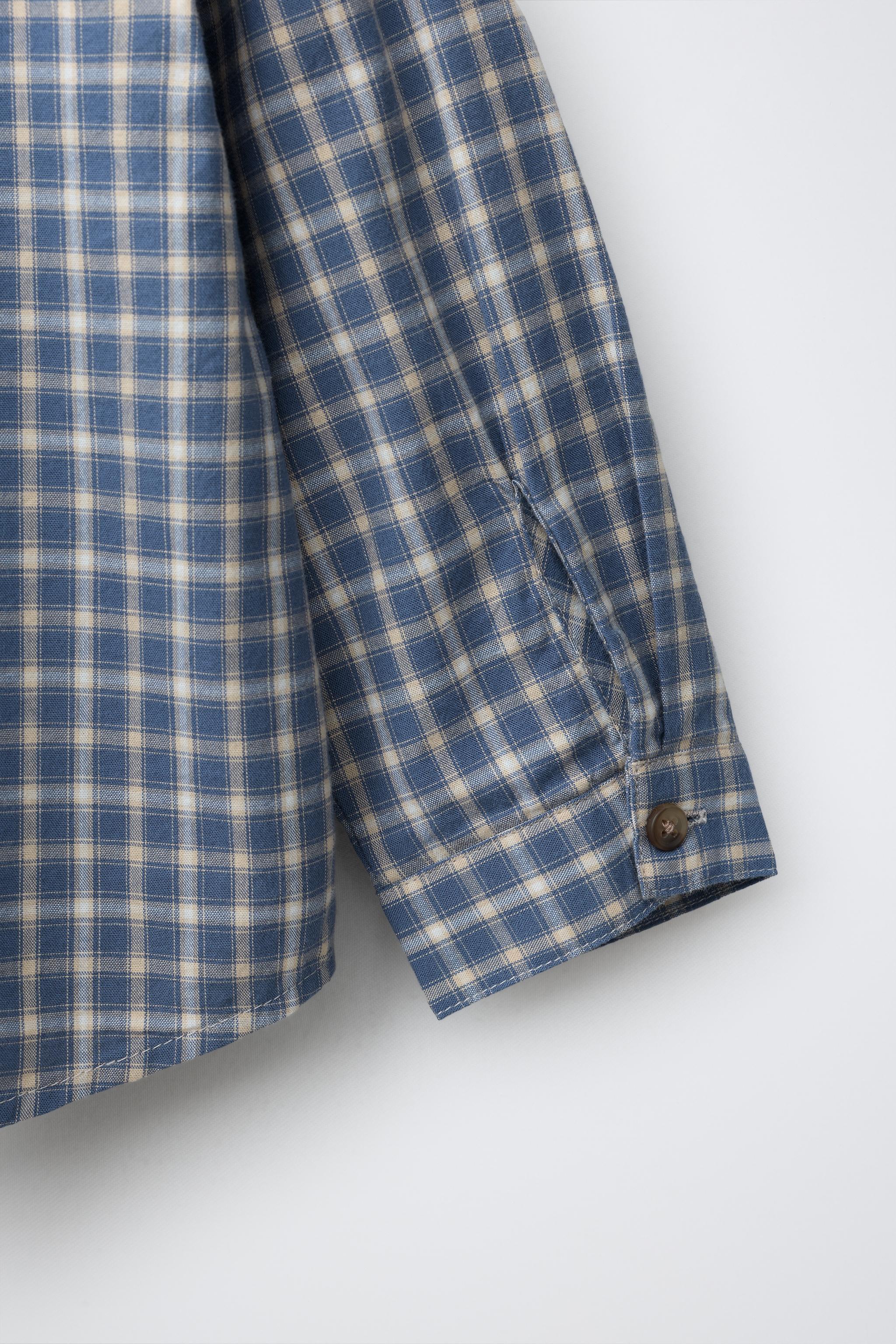 PLAID POCKET SHIRT