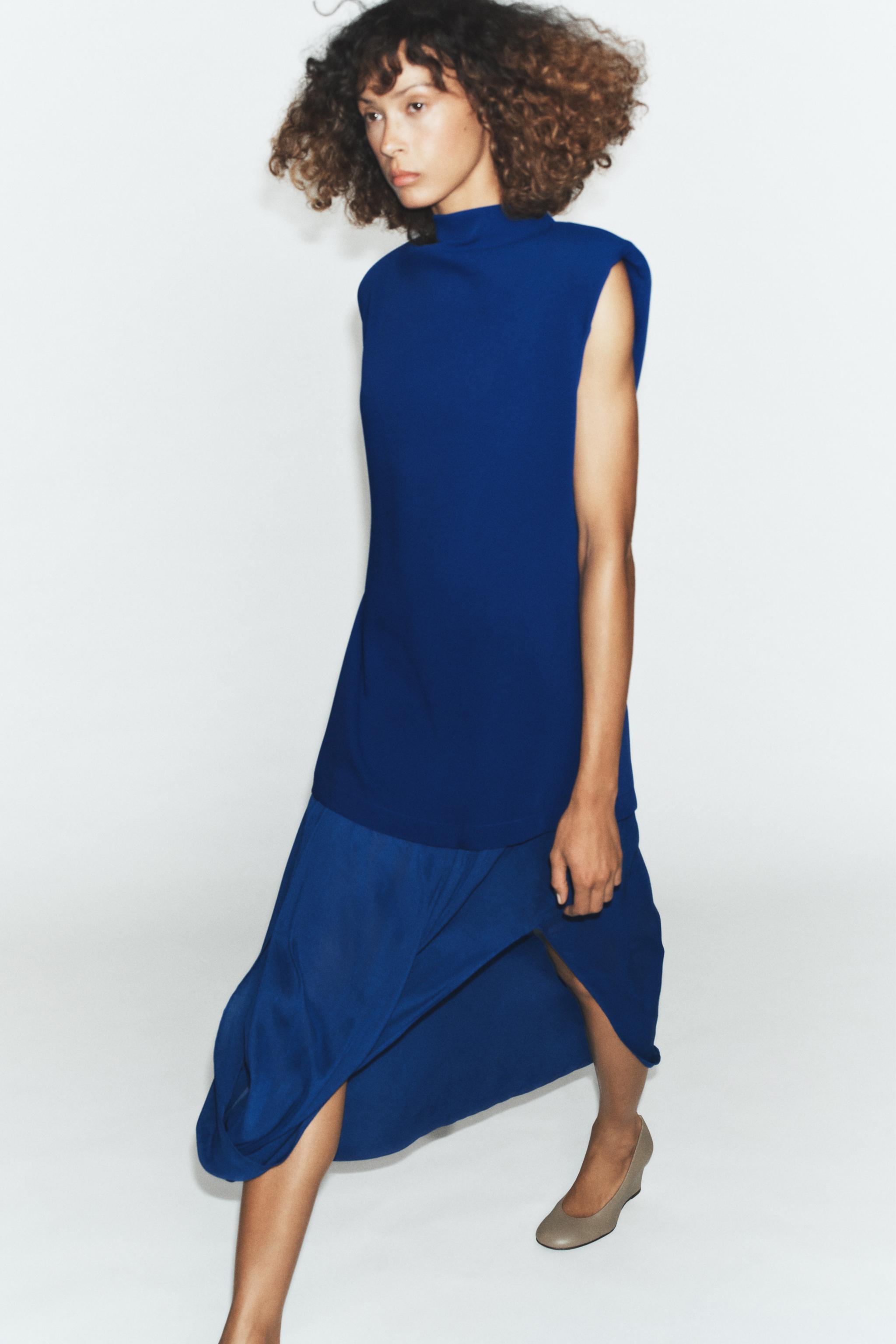 MIDI DRESS WITH MATCHING DETAIL