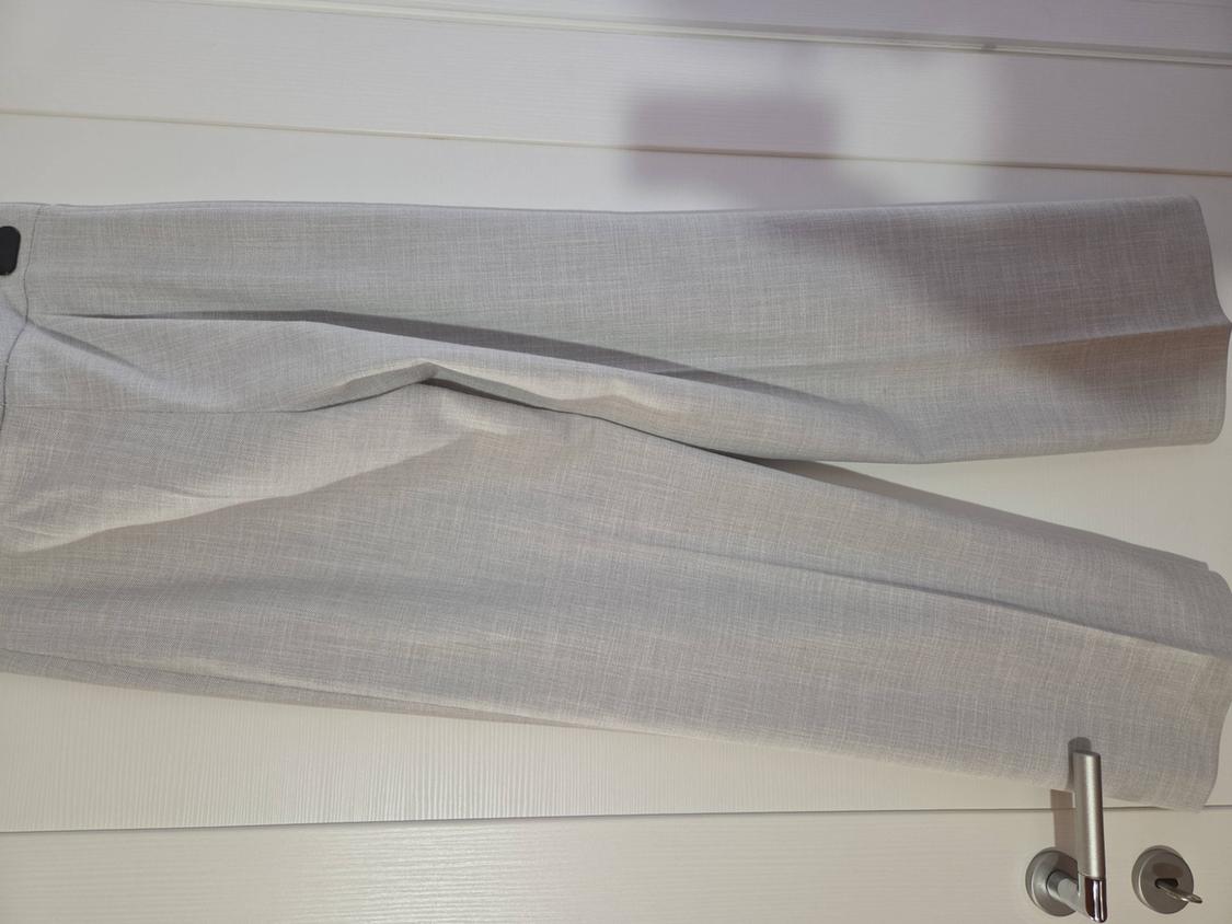HIGH-WAISTED STRAIGHT CUT TROUSERS - Image 5