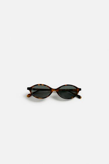 Zara ROUND SUNGLASSES - Tortoise shell