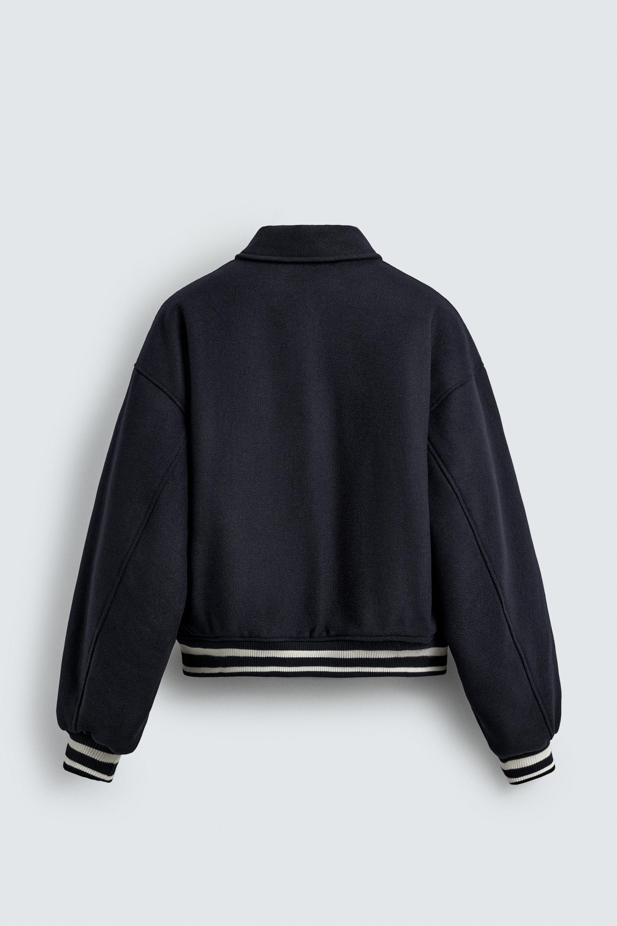 BLOUSON BOMBER MATELASSÉ AVEC PIÈCES